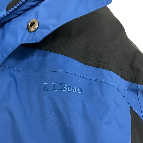 LL BEAN Men's Waterproof “Rugged Ridge Parka”. Color: Navy/blue Size: XXL - Picture 5 of 16